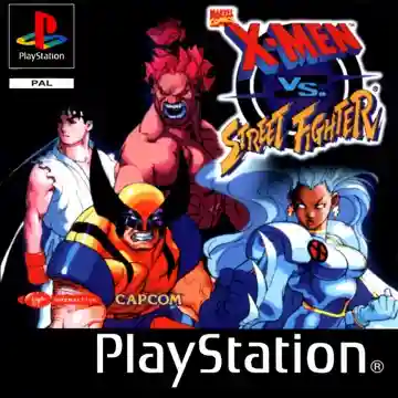 X-Men vs Street Fighter (US)-PlayStation